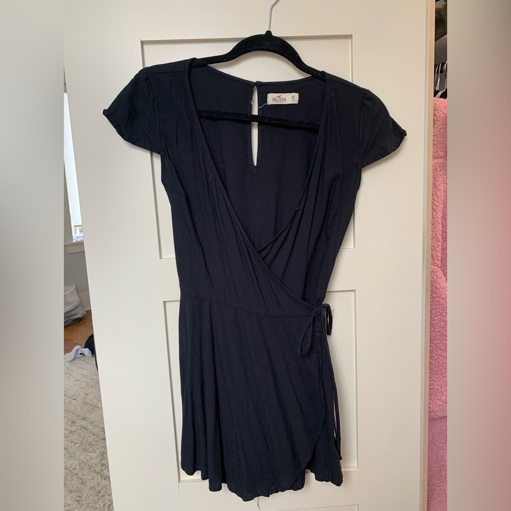 Black Hollister romper